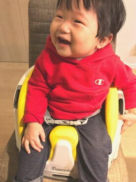 「寒くなってきた」｜ぱぁこさん（キッズ・70cm）の秋コーディネート