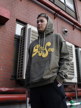「MYne（マイン）のアイテム」を使った、THE PHARCYDEさん（メンズ・180cm）の春コーディネート
