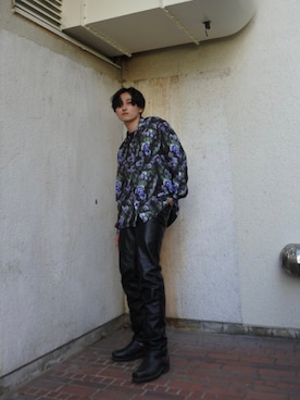 「MYne（マイン）のアイテム」を使った、THE PHARCYDEさん（メンズ・171cm）の春コーディネート