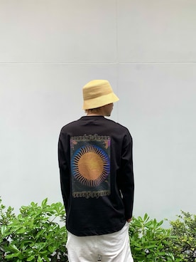 「MYne（マイン）のアイテム」を使った、THE PHARCYDEさん（メンズ・178cm）の春コーディネート