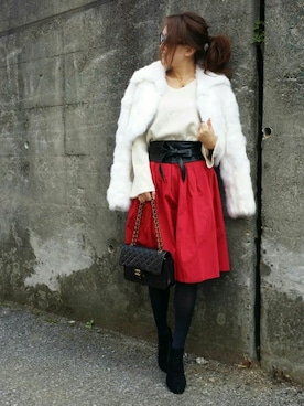 &りっちさん(レディース・154cm)の冬コーディネート