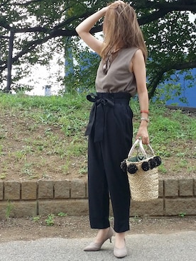 &りっちさん(レディース・154cm)の夏コーディネート