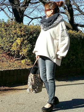 &りっちさん（レディース・154cm）の冬コーディネート