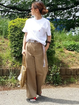 &りっちさん（レディース・154cm）の春コーディネート