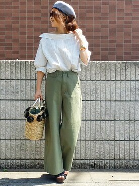 &りっちさん（レディース・154cm）の春コーディネート