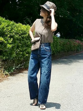 &りっちさん(レディース・154cm)の夏コーディネート
