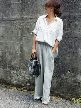 &りっちさん（レディース・154cm）の夏コーディネート