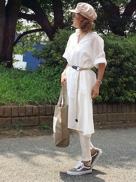 &りっちさん（レディース・154cm）の夏コーディネート