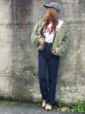 &りっちさんの（MOUSSY | マウジー）を使ったコーディネート