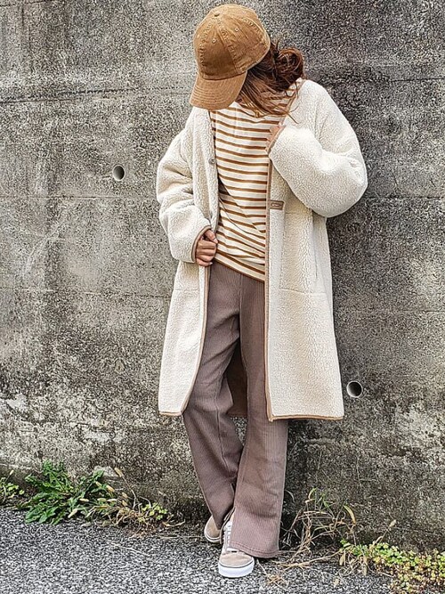 チェスターコートを使った「セントジェームス」の人気ファッション