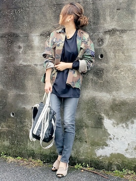 &りっちさん(レディース・154cm)の春コーディネート