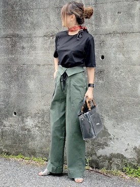 &りっちさん（レディース・154cm）の春コーディネート