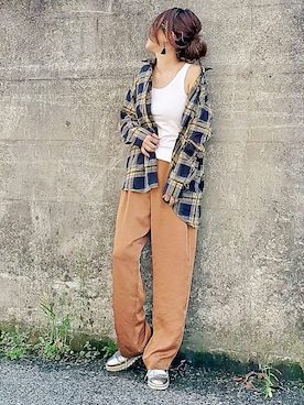 &りっちさん（レディース・154cm）の秋コーディネート