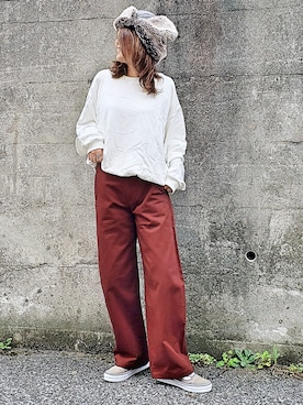 &りっちさん（レディース・154cm）の秋コーディネート