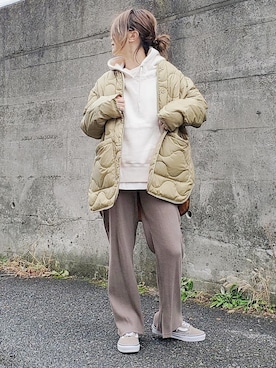 TODAYFUL(トゥデイフル)の「キルティングダウンジャケット ...