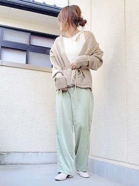 &りっちさん(レディース・154cm)の春コーディネート