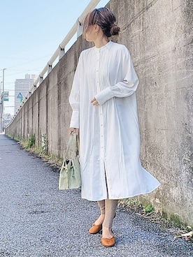 「DHOLIC（ディーホリック）のアイテム（レギンス/スパッツ）」を使った、&りっちさん（レディース・154cm）の春コーディネート