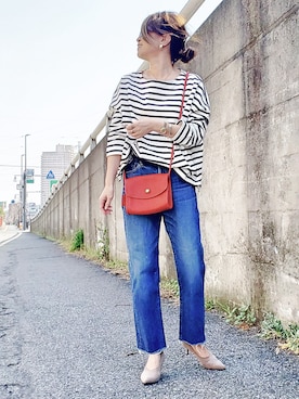 &りっちさん（レディース・154cm）の春コーディネート