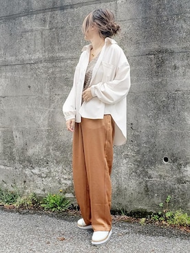 &りっちさん（レディース・154cm）の春コーディネート