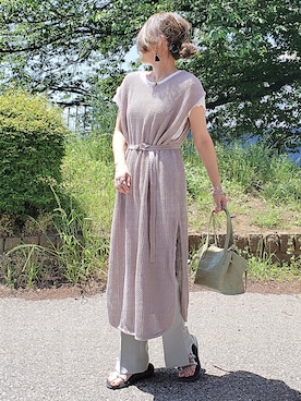 &りっちさん(レディース・154cm)の春コーディネート