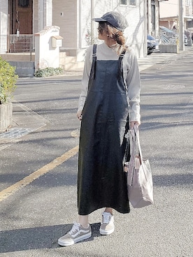 &りっちさん（レディース・154cm）の冬コーディネート