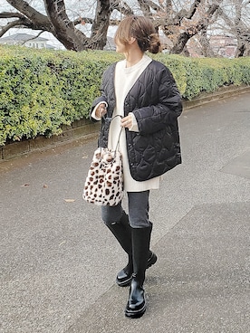 &りっちさん(レディース・154cm)の冬コーディネート