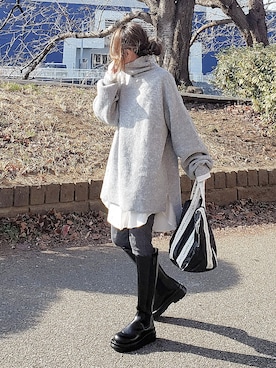 &りっちさん(レディース・154cm)の冬コーディネート