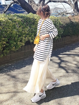 &りっちさん（レディース・154cm）の春コーディネート