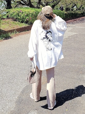 &りっちさん（レディース・154cm）の春コーディネート