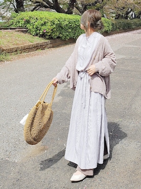 &りっちさん（レディース・154cm）の春コーディネート