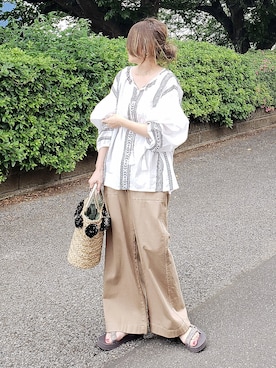 &りっちさん（レディース・154cm）の春コーディネート