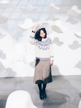 icy124さん（レディース・158cm）の冬コーディネート