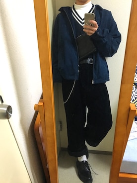 「Polo Ralph Lauren」｜「アイテム（財布/小物）」を使った、あきの。さん（メンズ・169cm）の春コーディネート