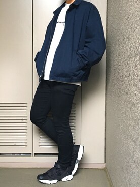 あきの。さん（メンズ・170cm）の春コーディネート