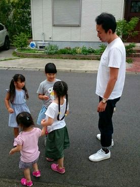 沼っち&ねねさん（メンズ・184cm）の夏コーディネート