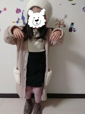 「wearhalloween2017」｜「アイテム（その他アウター）」を使った、ライリさん（キッズ・100cm）の秋コーディネート