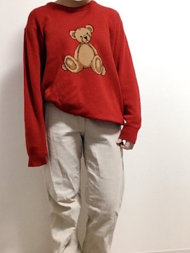 「BOBSON（ボブソン）のアイテム」を使った、hiroka.さん（レディース・153cm）の秋コーディネート
