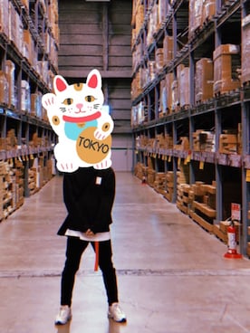 「Have a good time（ハバグッタイム）のアイテム（パーカー）」を使った、とよさん（メンズ・170cm）の冬コーディネート