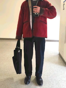 「Foxfire（フォックスファイヤー）のアイテム（ジャケット/アウター）」を使った、kodaiさん（メンズ・167cm）の冬コーディネート