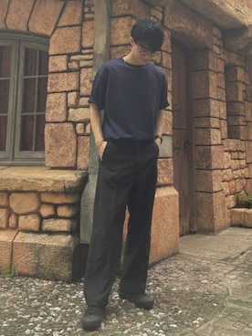 「UNIQLO U」｜kodaiさん（メンズ・167cm）の夏コーディネート