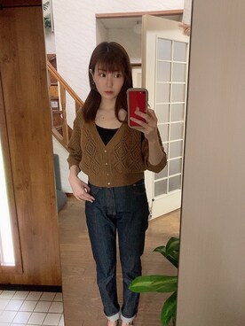 「CIEL（シエル）のアイテム」を使った、K66さん（レディース・156cm）の春コーディネート