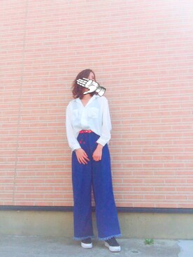 Aoiさん（レディース・161cm）の春コーディネート