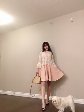 「chanel」｜「アイテム（その他）」を使った、Charlotteeeさん（レディース・160cm）の冬コーディネート