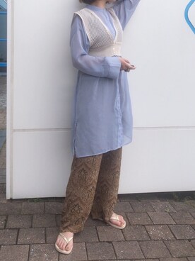 m☺︎さん（レディース・155cm）の春コーディネート