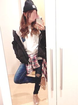 まゆかまちょ(相互🥀)さん（レディース・156cm）の冬コーディネート