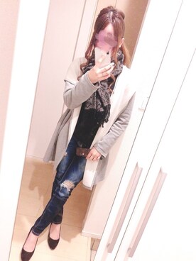 まゆかまちょ(相互🥀)さん（レディース・156cm）の春コーディネート