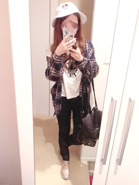 まゆかまちょ(相互🥀)さん(レディース・156cm)の春コーディネート