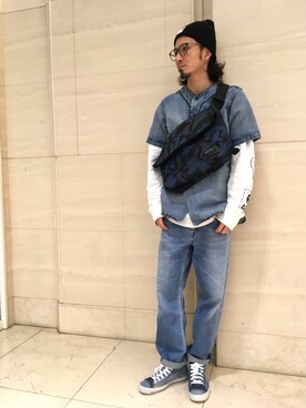 DIESEL ACCESSORIES STORE 阪急西宮ガーデンズ｜ブッチ使用「DIESEL（00SVEX0DAOB）」的時尚穿搭
