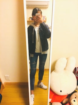 かほ🇰🇷さん（レディース・157cm）の秋コーディネート