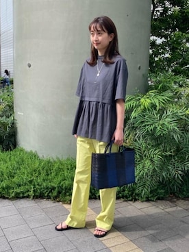 UBCC ペプラム ショートスリーブ プルオーバー◇を使った人気